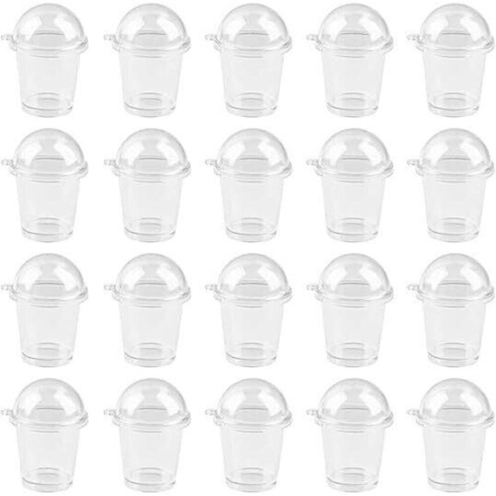 60pcs‎ Miniature Cups Diy Keychains Charms for Decoration Doll House Diy Keys